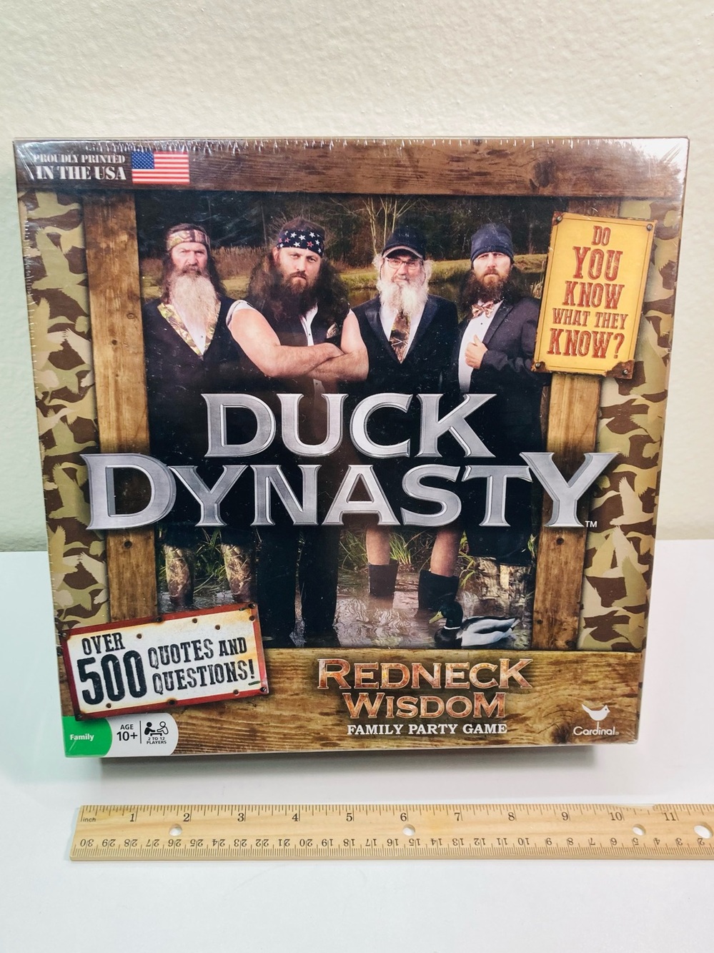 NEW‎ Duck Dynasty Redneck Wisdom Family Party Game Ages 10+ 2-12 players